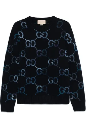 Gucci Long Sleeve Crew-Neck Sweater