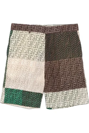 Fendi `Ff Patchwork` Shorts