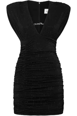 Philipp Plein `Strass Signature` Mini Dress