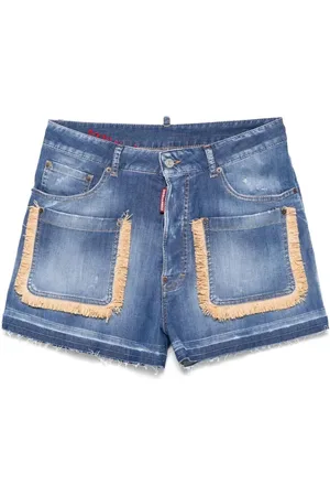 Dsquared2 `Raphia` Baggy Shorts