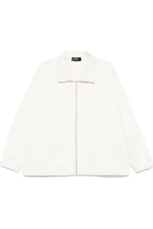 Fendi `Ff Allover` Zip Sweatshirt