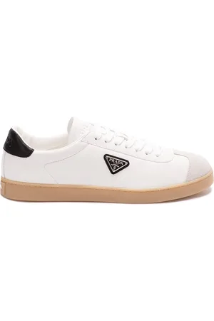 Prada `Lane` Leather Sneakers