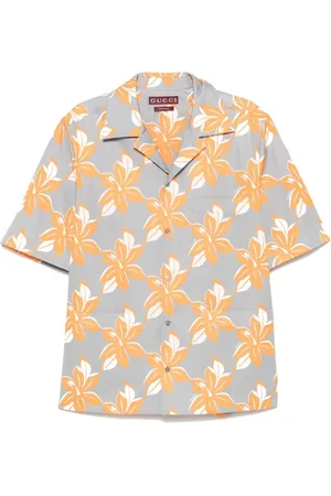 Gucci `Twist Fl On Pop` Print Shirt