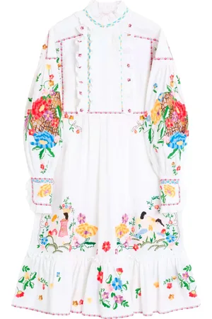 VALENTINO GARAVANI Embroidered Dress