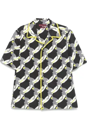 Gucci `Twisted Surf On Pop` Print Shirt