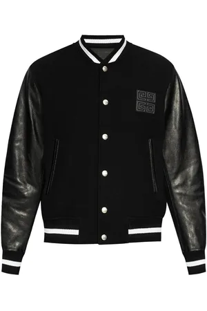 Givenchy `Mix Material` Varsity Jacket