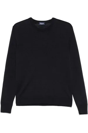 DRUMOHR Long Sleeve Crew-Neck Sweater