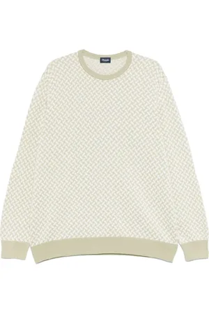 DRUMOHR Long Sleeve Crew-Neck Sweater