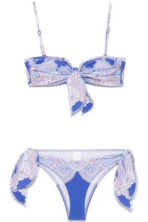 ZIMMERMANN `Maxine` Scarf Tie Bikini