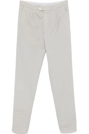 Brunello Cucinelli Garment-Dyed Leisure Fit Pants