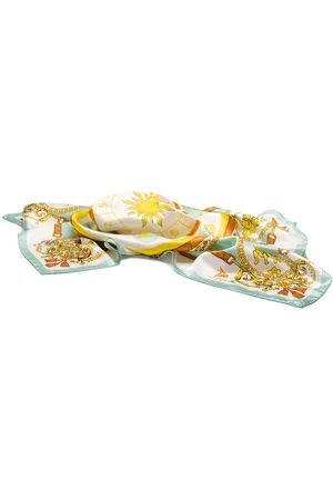 Elios Silk Scarf With Zodiac Sign