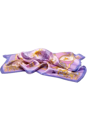 Elios Silk Scarf With Zodiac Sign