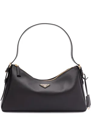 Prada ` Aimée` Large Leather Shoulder Bag
