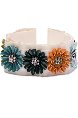 SARA ROKA `Daisy Stones` Ribbon Belt