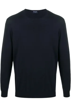 DRUMOHR Long Sleeve Crew-Neck Sweater