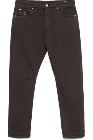 Brunello Cucinelli Dyed Denim Pants