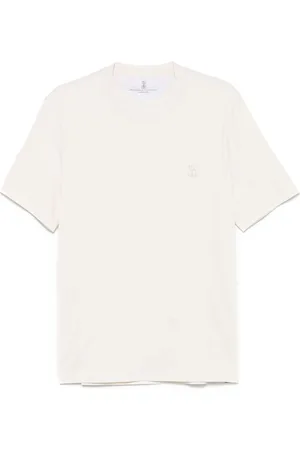 Brunello Cucinelli Jersey T-Shirt With Logo
