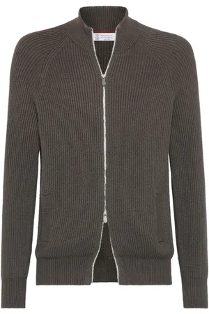 Brunello Cucinelli Zip-Front Cardigan