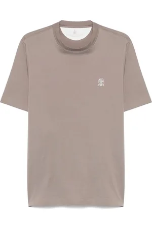 Brunello Cucinelli Jersey T-Shirt With Logo