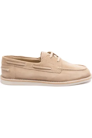 Prada Suede Lace-Up Shoe