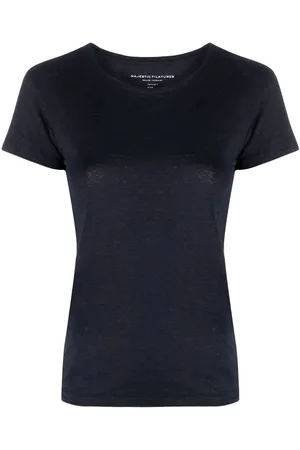 Majestic Round-Neck Short Sleeve T-Shirt