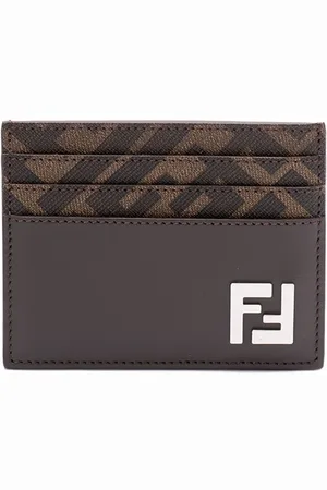 Fendi `Ff Squared` Card Holder