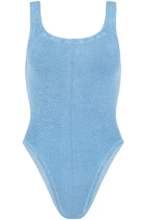 Hunza G Square-Neck One-Piece Swimsuit