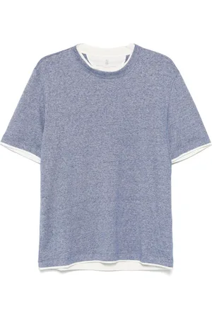 Brunello Cucinelli T-Shirt With Faux-Layering