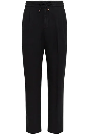 Brunello Cucinelli Leisure Fit Pants With Drawstring