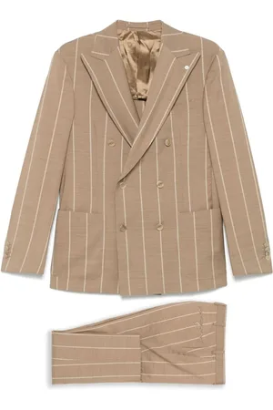LUIGI BIANCHI MANTOVA Double-Breasted Suit