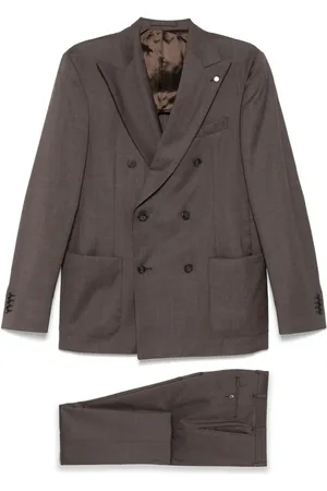 LUIGI BIANCHI MANTOVA Double-Breasted Suit