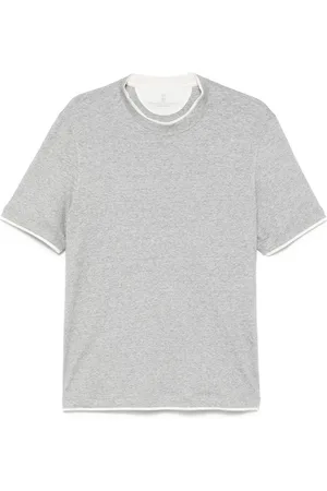 Brunello Cucinelli T-Shirt With Faux-Layering