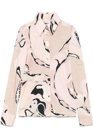 Puccini `Orchidee Mykonos` Shirt