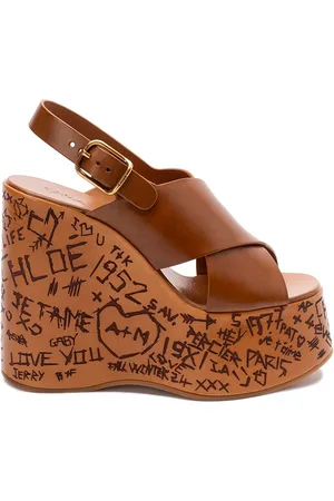 Chloé `Maxime` Wedge Sandals