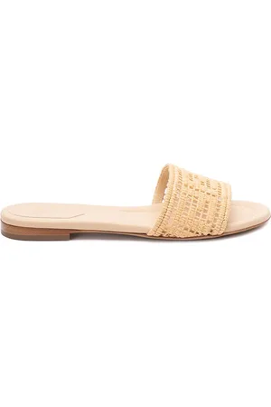 Fendi `Ff` Embroidery Slides