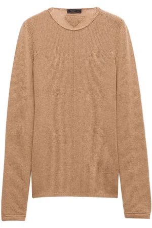 Prada Cashmere Crew-Neck Sweater
