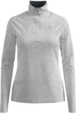 Odlo Birdy Ceramiwarm Midlayer 1/2 Zipblank-spacefelpa di pile