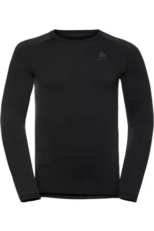 Odlo Performance Warm Eco Baselayerblank-spacemaglietta tecnica a manica lunga