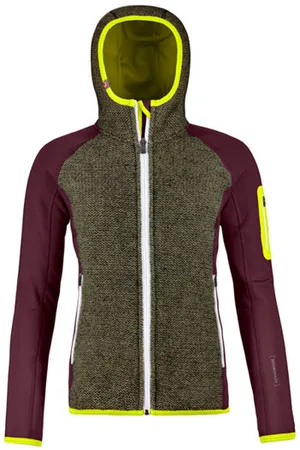 ORTOVOX Plus Classic Knitblank-spacegiacca in pile