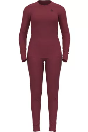 Odlo Set Long Merino 100% Warm - set intimo - donna. Taglia XS