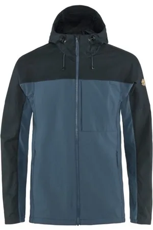 Fjällräven Abisko Midsummerblank-spacegiacca hardshell con cappuccio