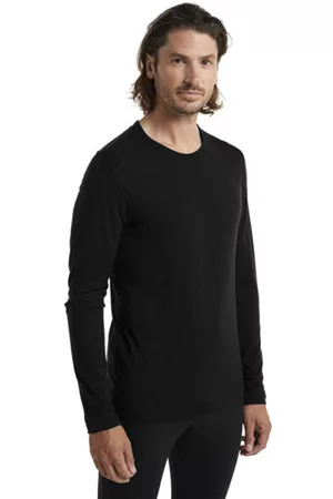 Icebreaker Merino 200 Oasis LS Creweblank-spacemaglietta tecnica a maniche lunghe