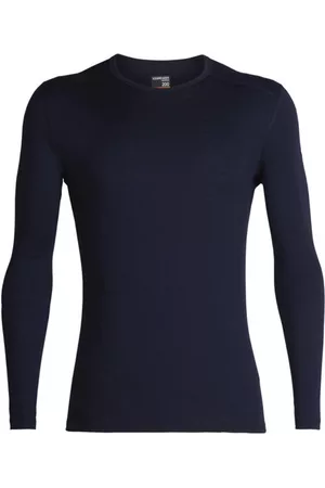 Icebreaker Uomo T-shirt a maniche lunghe - 200 Oasis Crewe - maglietta tecnica a maniche lunghe - uomo