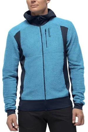 NORRØNA Falketind Alpha120 Zip Hood Mblank-spacegiacca in pile