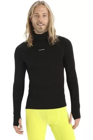 Icebreaker Uomo T-shirt sportive - MerinoFine - maglietta tecnica manica lunga - uomo