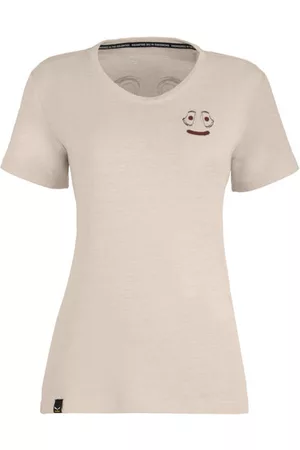 Salewa Lavaredo Hemp Print W- T-shirt- donna. Taglia I44 D38blank-space