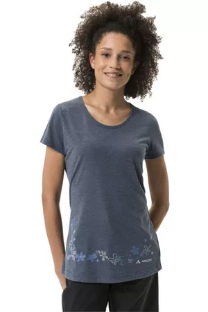 Vaude Skomer Print II - T-shirt - donna. Taglia I38 D34