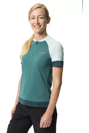 Vaude Donna T-shirt - Altissimo Q-Zip Shirt W - maglia ciclismo - donna