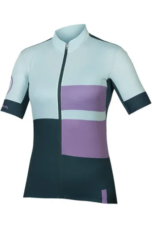 Endura W FS260 Print S/Sblank-spacemaglia ciclismo