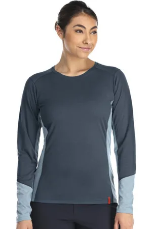 Rab Syncrino Base LS Tee Wblank-spacemaglietta tecnica